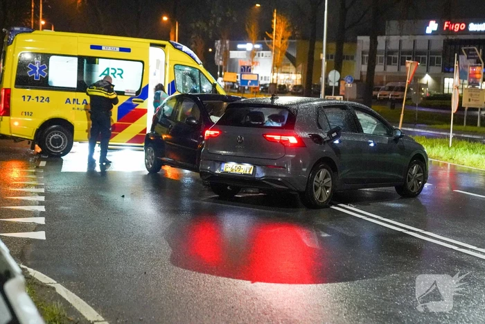 Een gewonde naar het ziekenhuis na ongeval