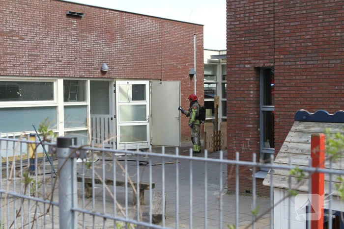 Brand bij Dynamica onderwijs