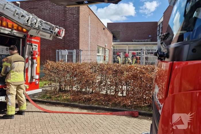 Brand bij Dynamica onderwijs