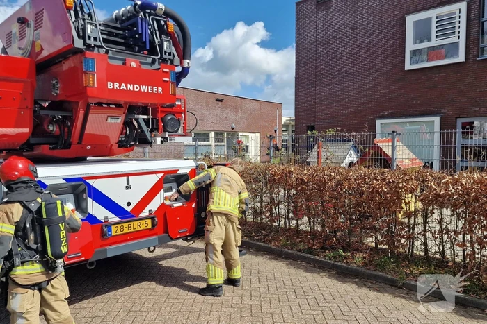 Brand bij Dynamica onderwijs