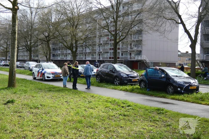 Ongeval tussen meerdere voertuigen