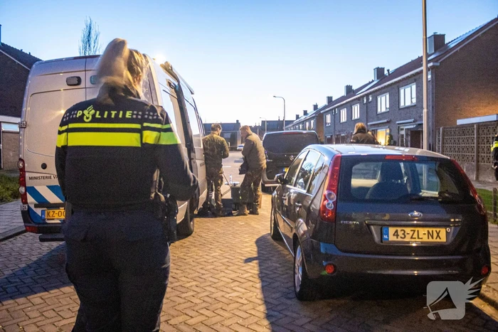 EOD onderzoekt mogelijk explosief