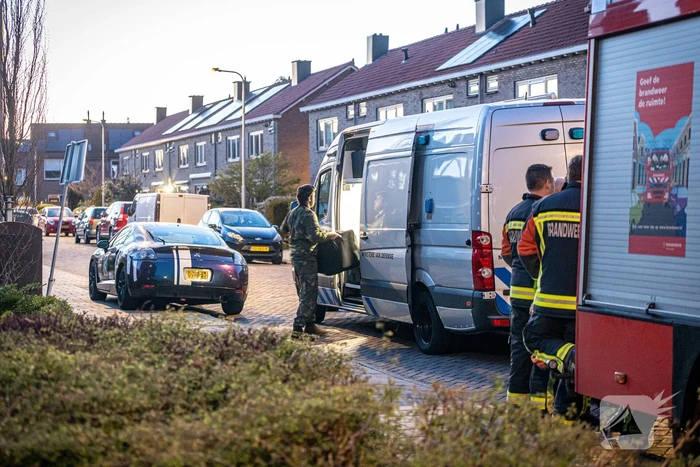 EOD onderzoekt mogelijk explosief