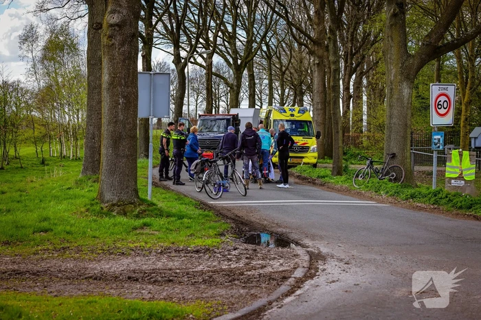 Fietser gaat onderuit en raakt gewond