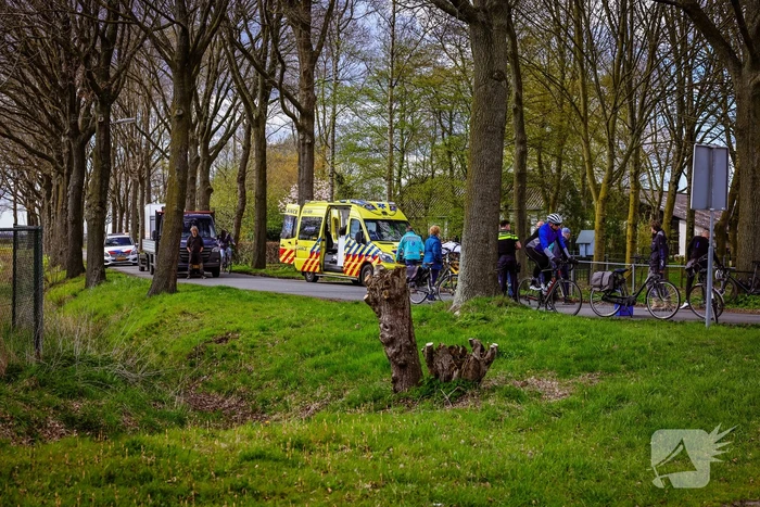 Fietser gaat onderuit en raakt gewond