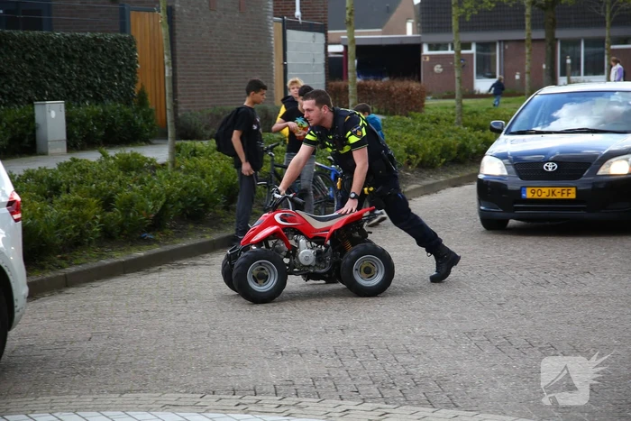 Kind gewond na val met quad