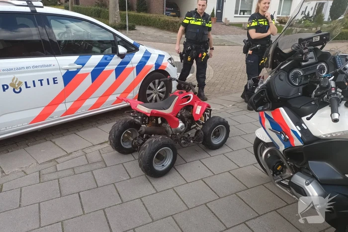 Kind gewond na val met quad