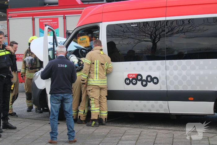 Onderzoek naar brand in bus