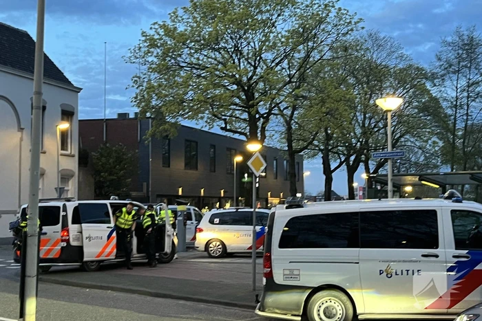 Veel politie ingezet bij aanhouding