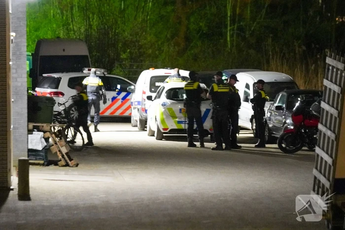 Inval in een bedrijfspand