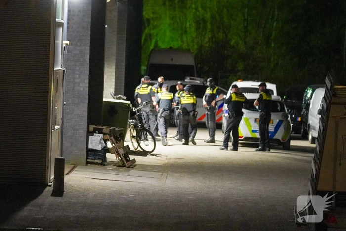 Inval in een bedrijfspand