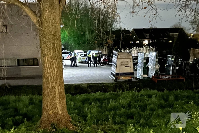 Inval in een bedrijfspand