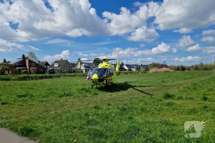 Trauma-arts per helikopter ingevlogen