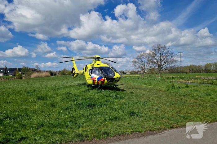 Trauma-arts per helikopter ingevlogen