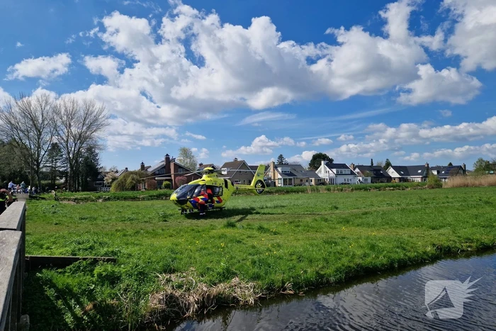 Trauma-arts per helikopter ingevlogen