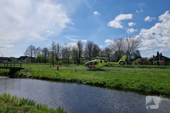 Trauma-arts per helikopter ingevlogen