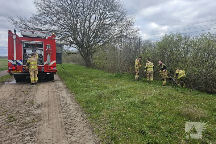 Treinverkeer vertraagd door buitenbrand