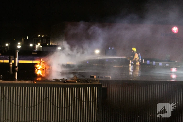 Grote brand in sauna