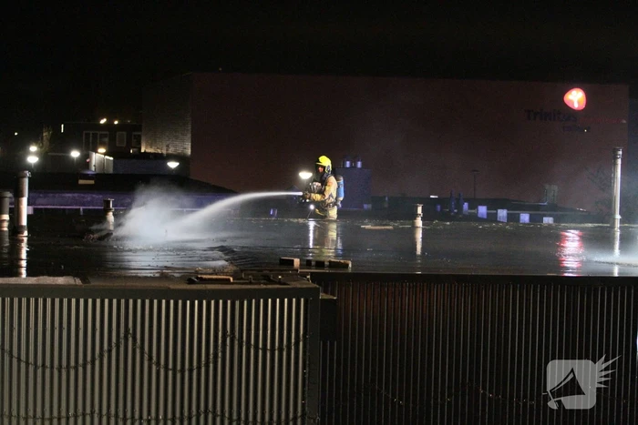 Grote brand in sauna