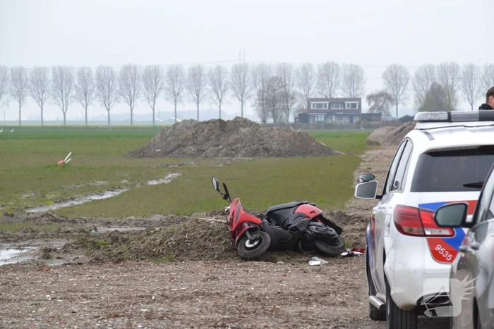Bestuurder vlucht na ongeval tijdens crossen en laat slachtoffer zwaargewond achter