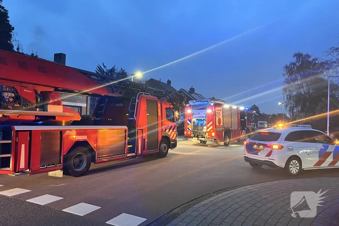 Bewoner gecontroleerd na woningbrand