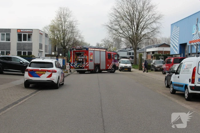 Gasleiding geraakt tijdens graafwerkzaamheden