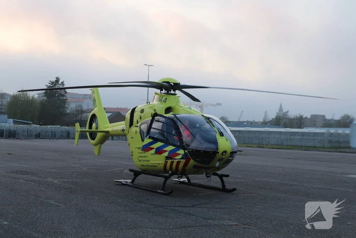 Traumateam assisteert bij incident in woning