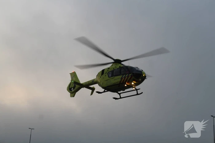 Traumateam assisteert bij incident in woning