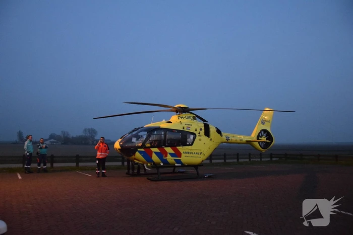 Traumateam assisteert bij incident op straat