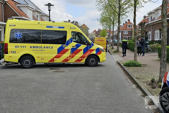 Fietser gewond bij aanrijding met bezorger