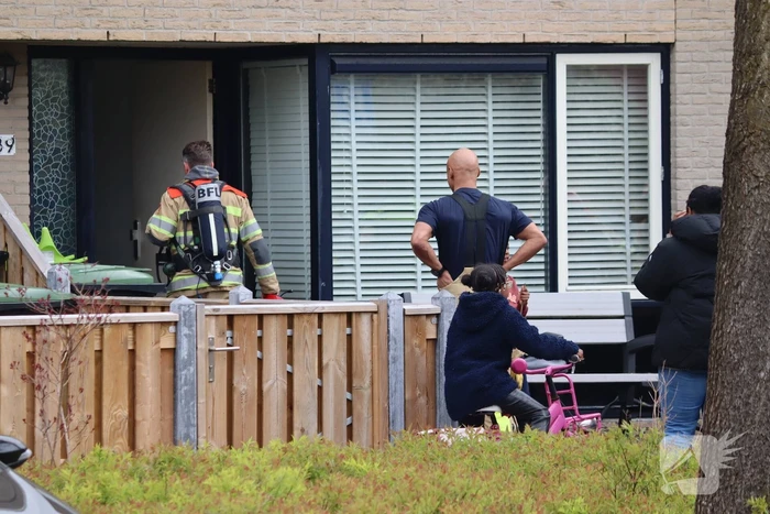 Brand in woning snel onder controle
