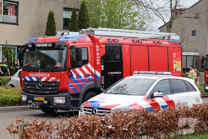 Brand in woning snel onder controle