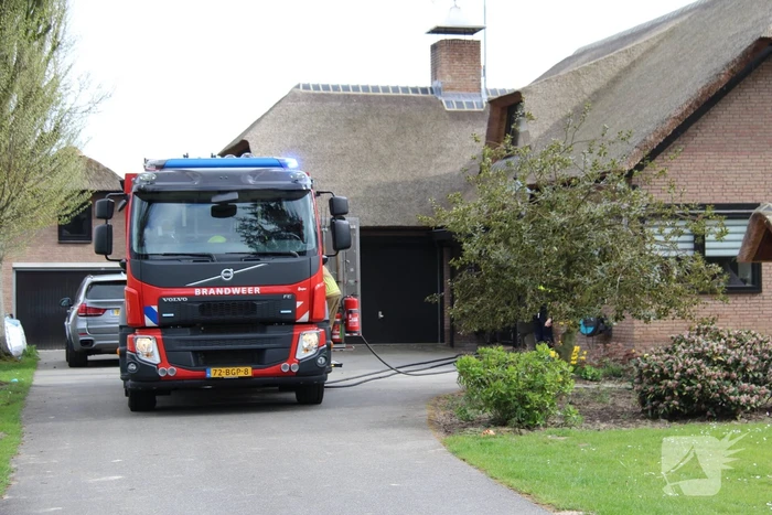 Brand in woning snel onder controle
