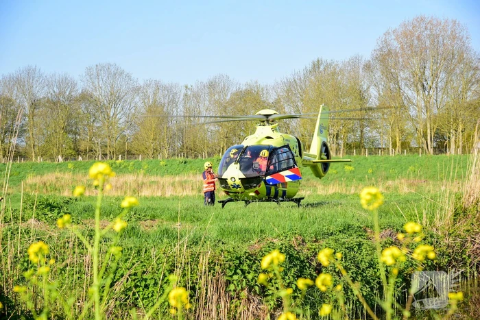 Traumaheli landt midden in woonwijk
