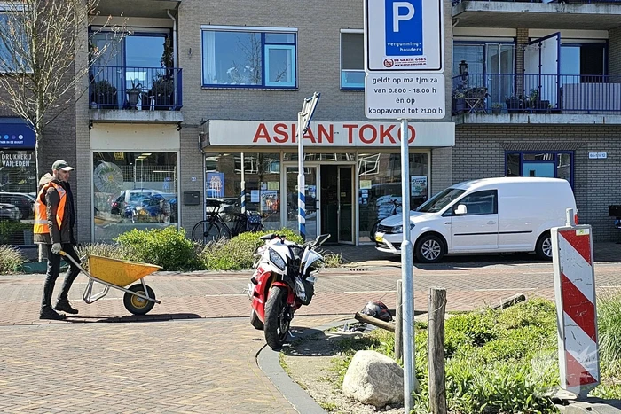 Blikschade bij aanrijding met motor