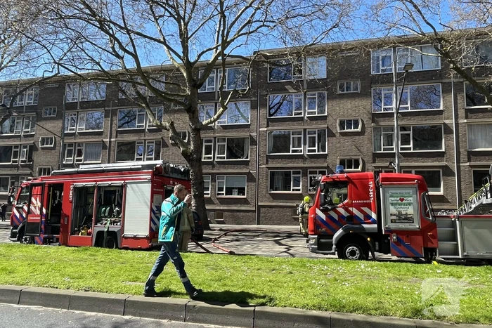Meerdere gewonden bij brand in flatwoning