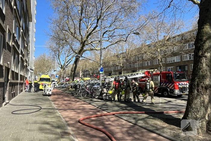 Meerdere gewonden bij brand in flatwoning