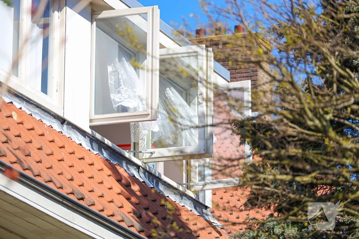Brand en gaslek in meterkast van woning
