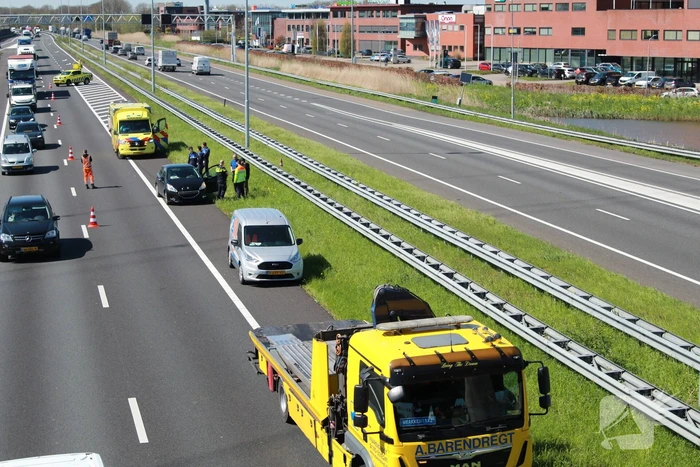 ongeval rijksweg a15 sliedrecht