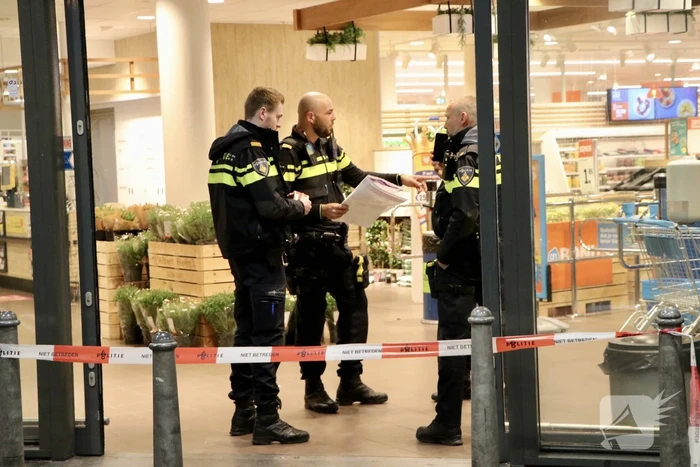 Overval op Albert Heijn supermarkt