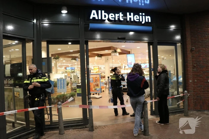 Overval op Albert Heijn supermarkt