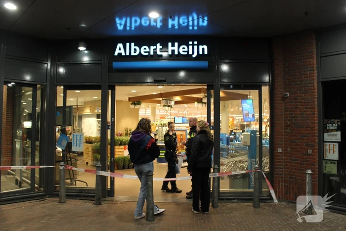 Overval op Albert Heijn supermarkt