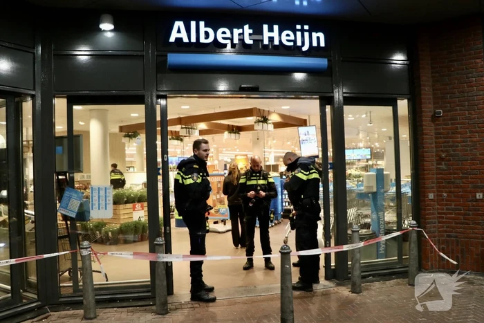 Overval op Albert Heijn supermarkt