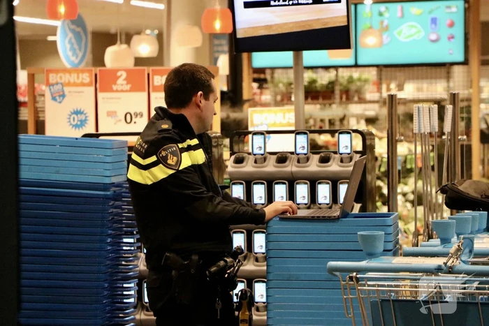 Overval op Albert Heijn supermarkt