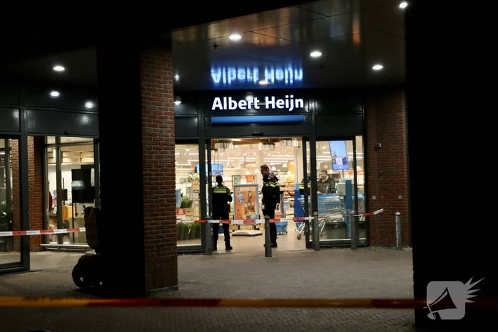 Overval op Albert Heijn supermarkt