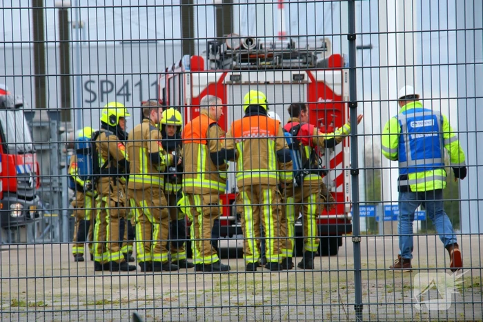 Brand bij Liander onderstation