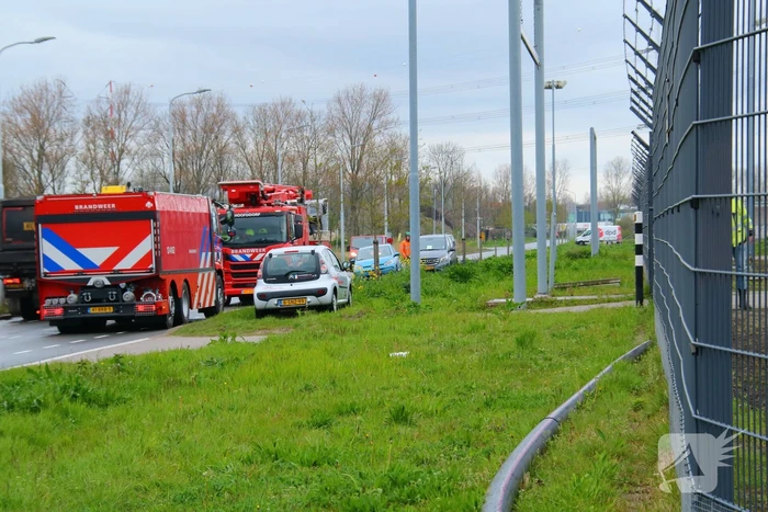 Brand bij Liander onderstation