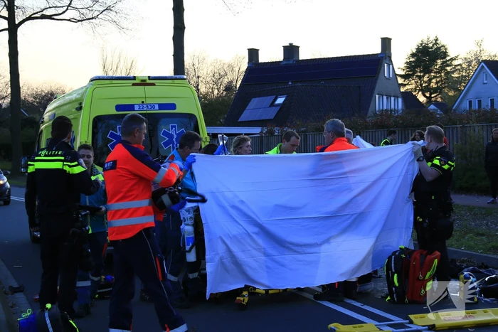 Motorrijder ernstig gewond bij eenzijdig ongeval