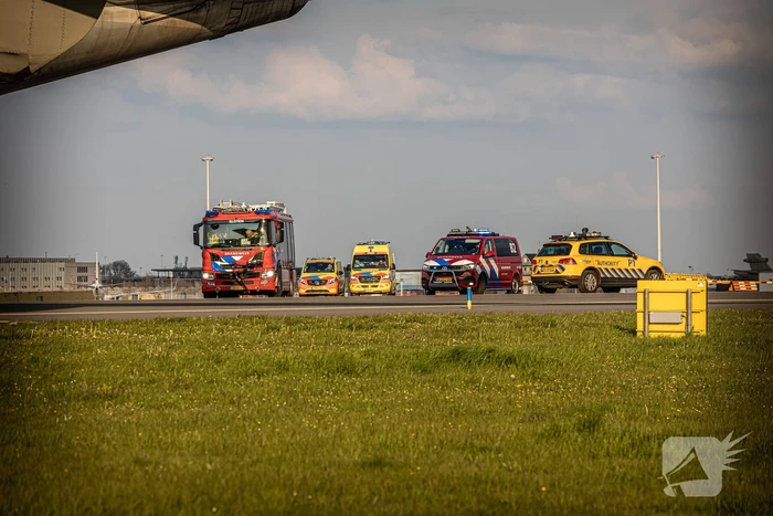 Polderbaan dicht door kerosinelek Boeing 747