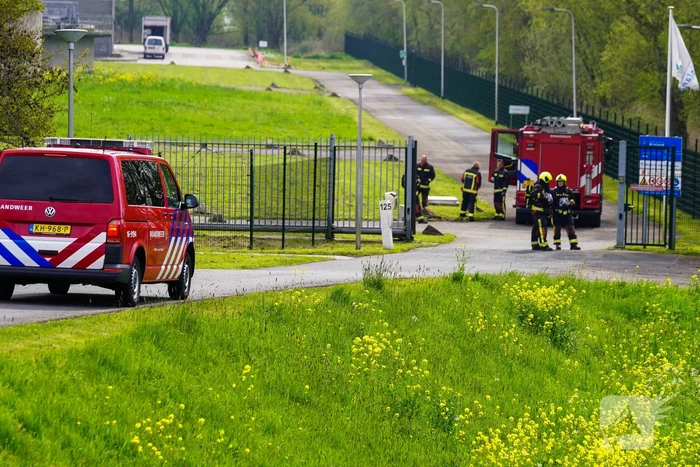 Brandweer draait hoofdkraan dicht bij gaslekkage